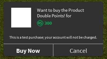 A game pass purchase prompt