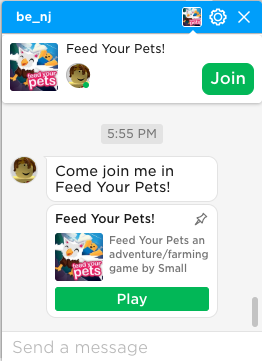Invite Message
