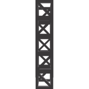 A Truss beam as it appears in game