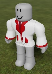 A default rig wearing a very dapper Shirt (rbxassetid://86896487)