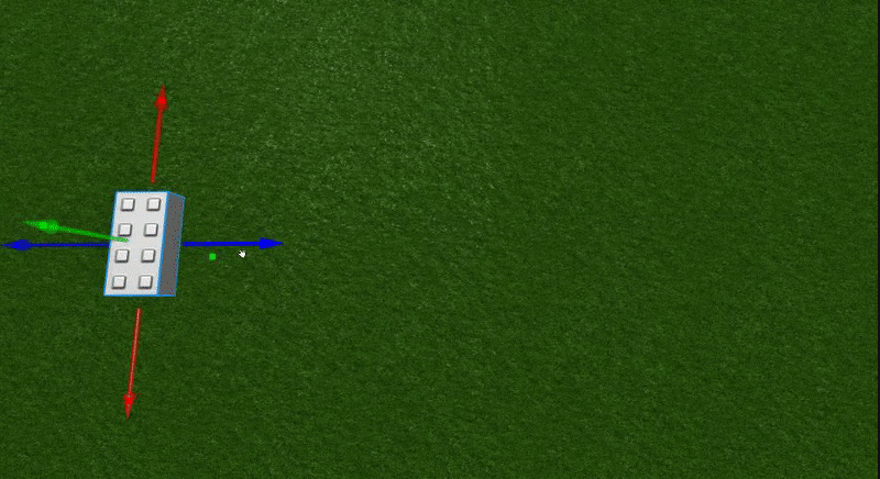 Demonstrating a trail texture using the stretch mode.
