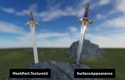 TextureId vs SurfaceAppearance