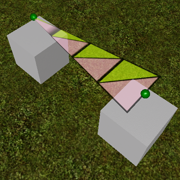 A Beam with different widths at each endpoint