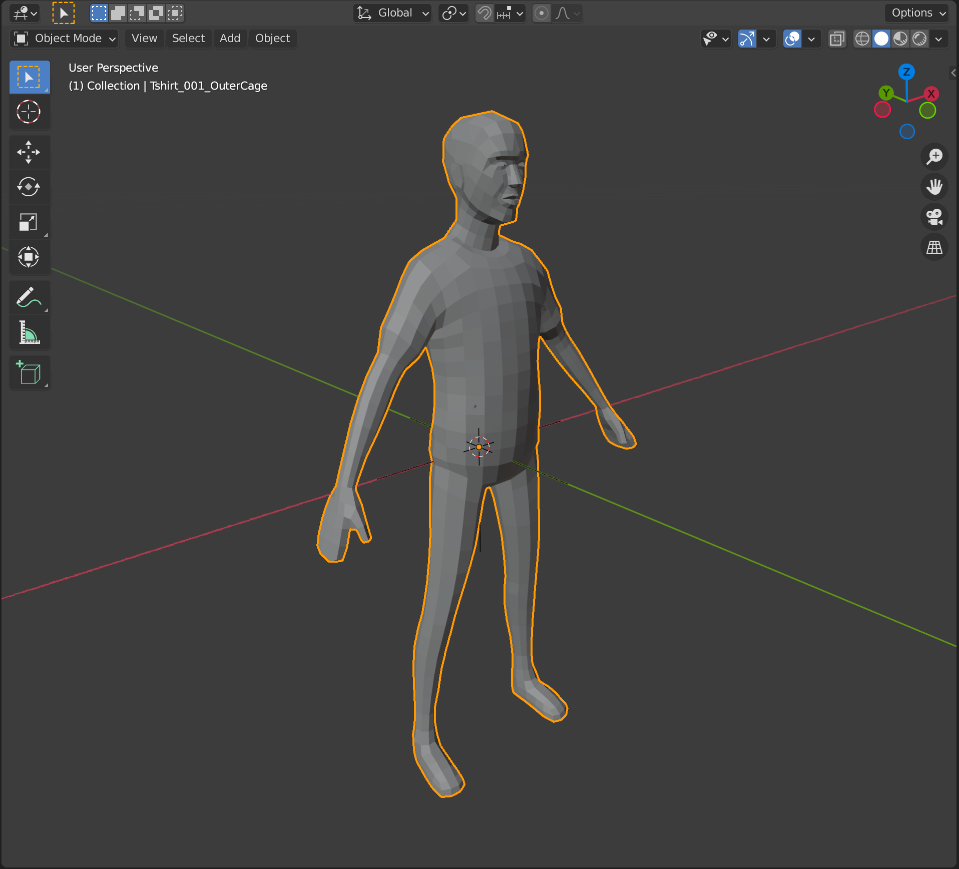 An example image of an outer cage asset.